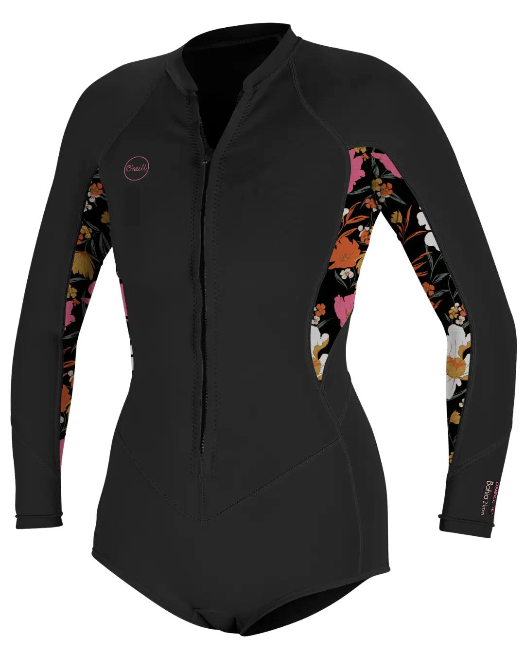 VMS BAHIA 2/1MM FRONT ZIP L/S SHORT SPRING